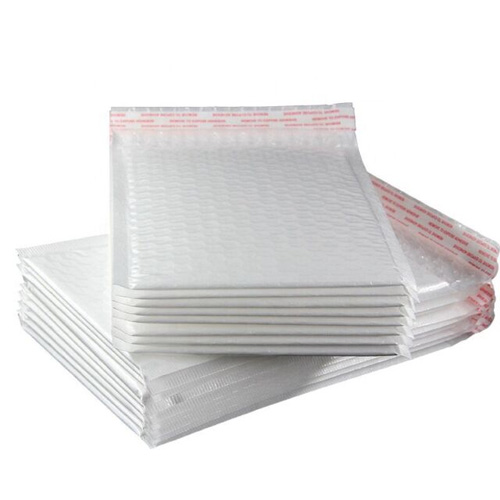 Air bubble envelope with adhesive